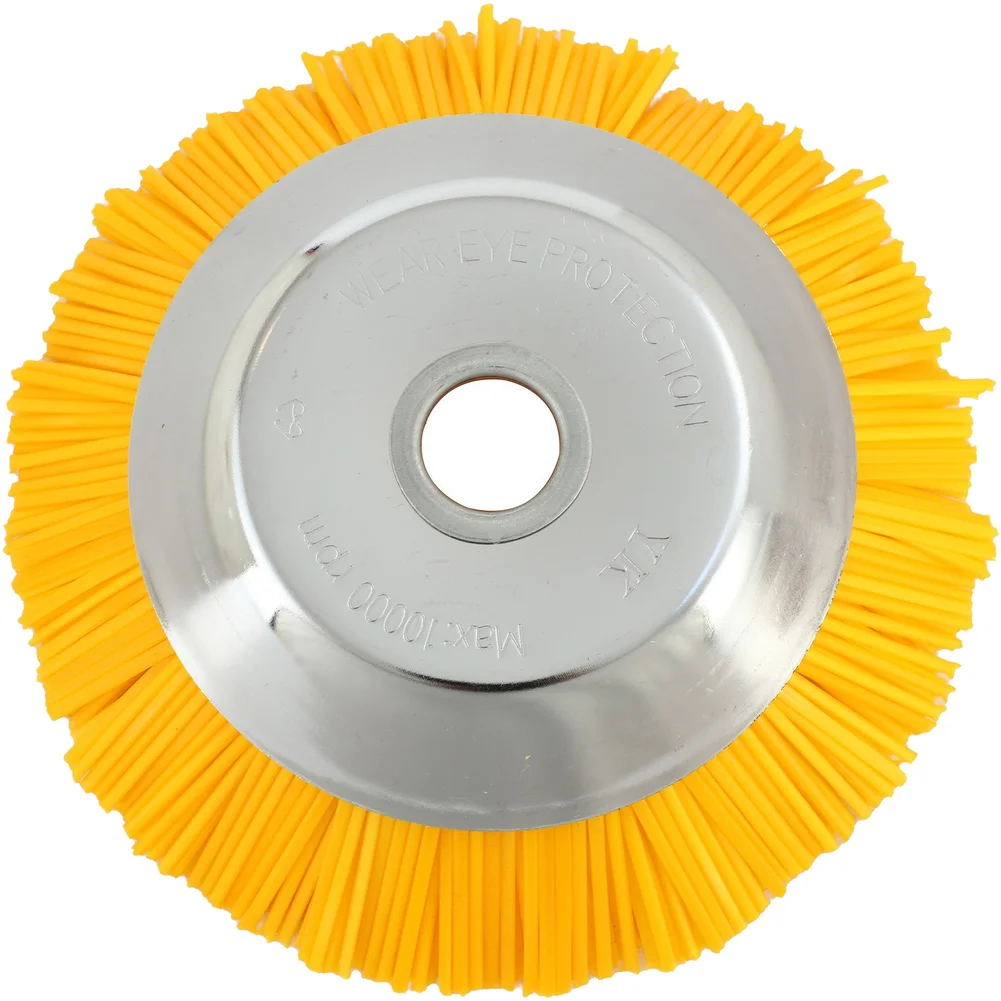 8 Inch Nylon String Brush Head Grass Trimmer Accessories Garden Tool Replacement Weeder Rotary Brush For Garden Lawn