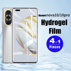 1-4Pcs Screen Protector Not Glass for Huawei Nova 10 9 Pro 10Z 8 8i 7 SE Youth Hydrogel Film soft Full Cover HD protective film