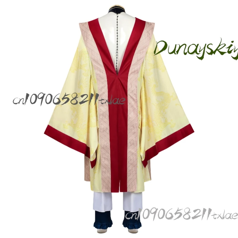 Qin Shi Huang Cosplay Costumes Wig Props 3D Record Japanese Of Ragnarok Boys Valkyrie Finger Nail Protection Fake Tattoo Stage  view 5