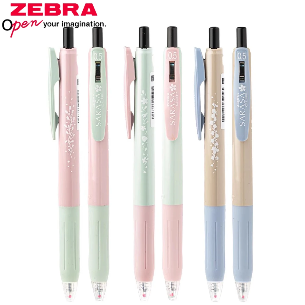 

Japan ZEBRA Gel Pen Limited Edition Hanashin Student High-Value Black Pen 0.5mm JJ15 Cute Color-Blocked Stationery Art Supplies