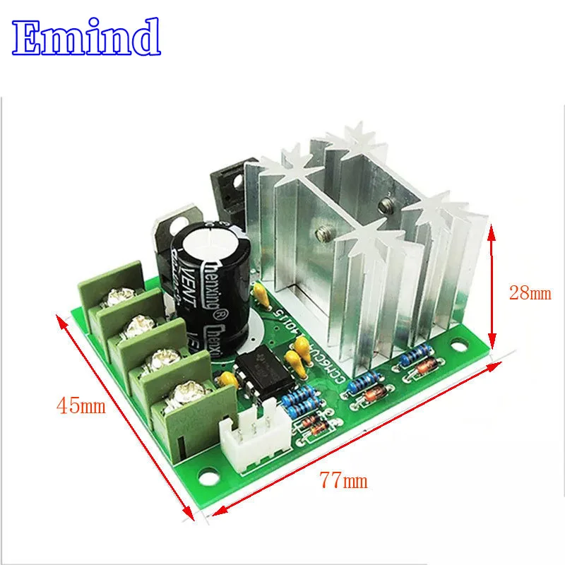 1/3/5/10/20Pcs DC Motor Speed Controller Pump 6V12V24V30V PWM Stepless Speed Switch High Power Drive Board