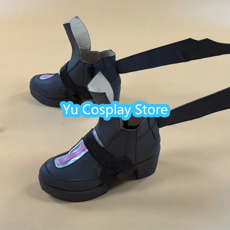 Yu CosplayUma Musume Bamboo Memory Scarpe Cosplay - Stivali da corsa meccanici di cavalliGioco Anime Party Halloween Chritmas
