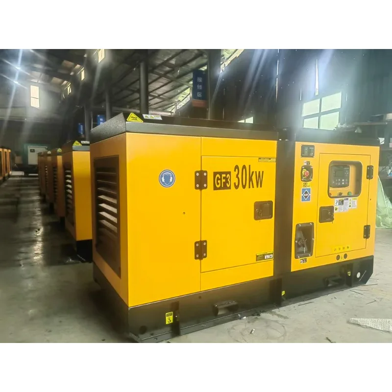 Standby Electric Power Plant 3 Phase 30kw 40KW 50KW Silent diesel Generator with Supporting Parameters 2