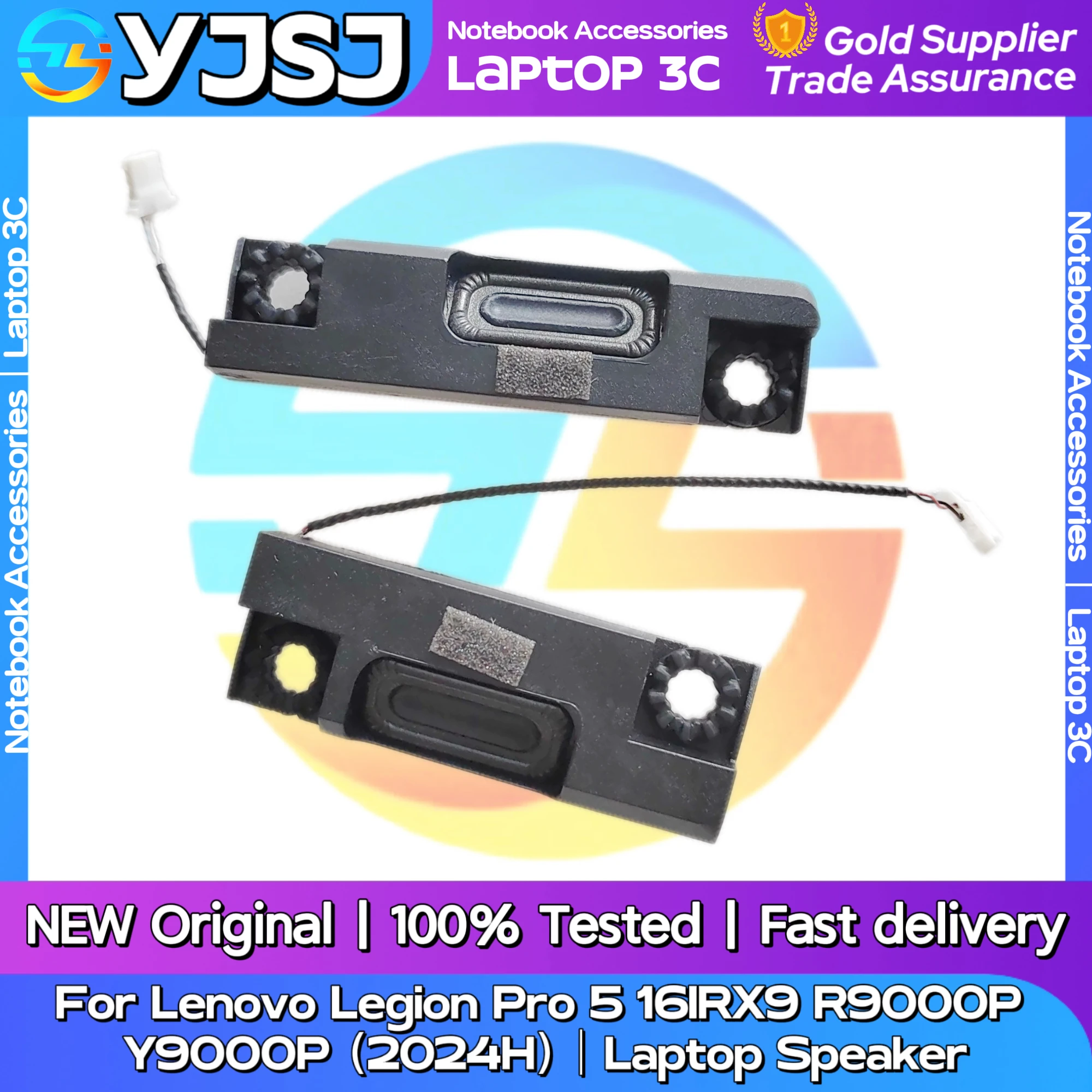 

New Original Laptop Notebook Audio Speaker For Lenovo Legion Pro 5 16IRX9 R9000P Y9000P （2024H） built-in speaker horn audio