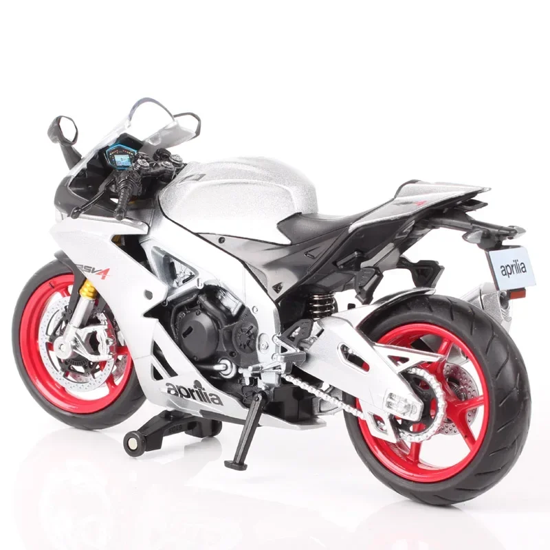 Aprilia RSV4 RR1000 Model Motocykla Wyścigowego w Skali 1/12, Fabrycznie Wyprodukowany Model Odlewany, Replika Motocykla, Zabawka, Zweryfikowane Zdjęcia, Prezent