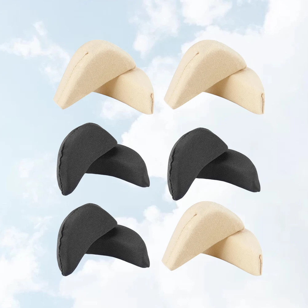 

6 Pairs Pain Relief Insoles High-heel Foot Brace Toe Inserts Cushion Absorb Sweat Washable Shoe