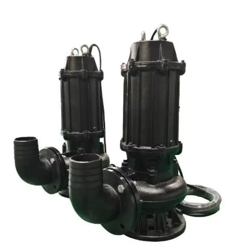 High Pressure High Flow Suction Sludge Pumps 160KW Submersible Sewage Slurry Pump