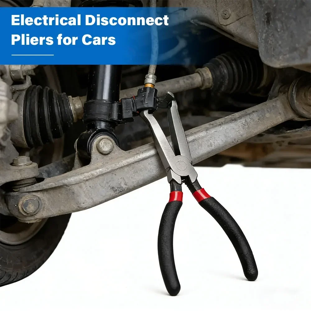 Professional Grade Automotive Electrical Disconnect Pliers Carbon Steel - Fuel Line and Vacuum Hose Removal Repair Tool