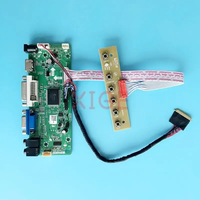 For LP133WH1-TLA1 LP133WH1-TLB1 Laptop Matrix HDMI-Compatible DVI VGA LVDS 40 Pin 13.3