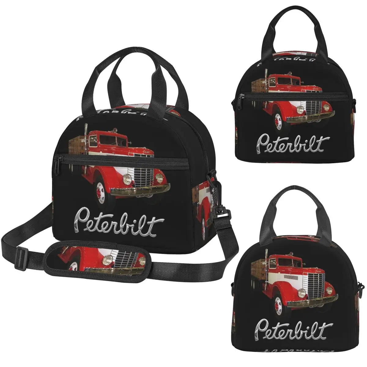 

Термосумка для обедов Peterbilt Model 334 1939 года для женщин, офисный термоконтейнер, портативная сумка-холодильник для ланчей