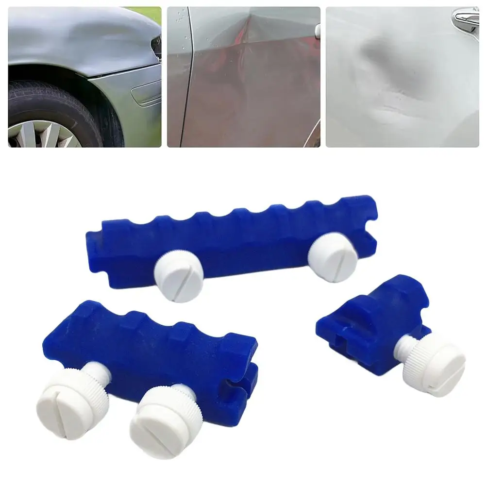 3個入り 車の凹み修理レバー 支点保護ツール ボディリミッターフック修理 滑り止め溝付きバックル 車の凹み修理ツール