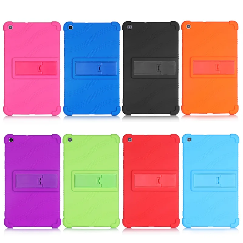 For Samusng Galaxy Tab A 8.0 inch (2019) SM-T290 T295 T297 Tablet Case Child Soft Silicon Case Shockproof Shell Case +film+pen