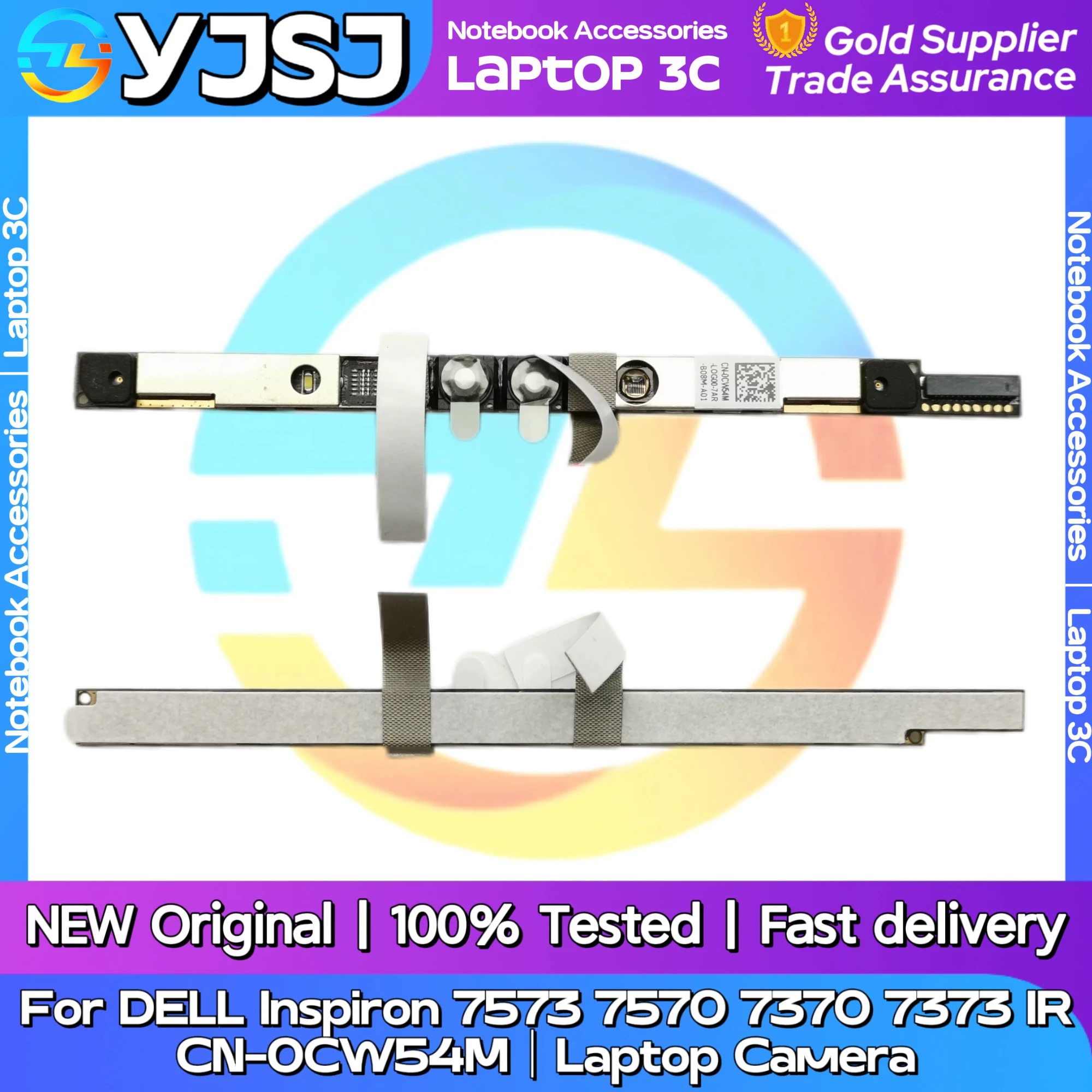 

Новая оригинальная камера для ноутбука DELL Inspiron 7573 7570 7370 7373, ИК-видео головной модуль, передняя камера CN-0CW54M