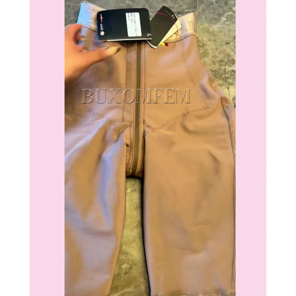 Compressing High Waisted Leggings Postpartum Slim Fit Butt Lifter Machine Waterproof Smooth Zippered Waist Trainer Butt Lifter