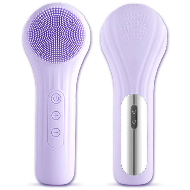 Waterproof Cleansing Brush for Men & Women Rechargeable Exfoliating Electric Face Scrubber Cleanser Brush-VVNB