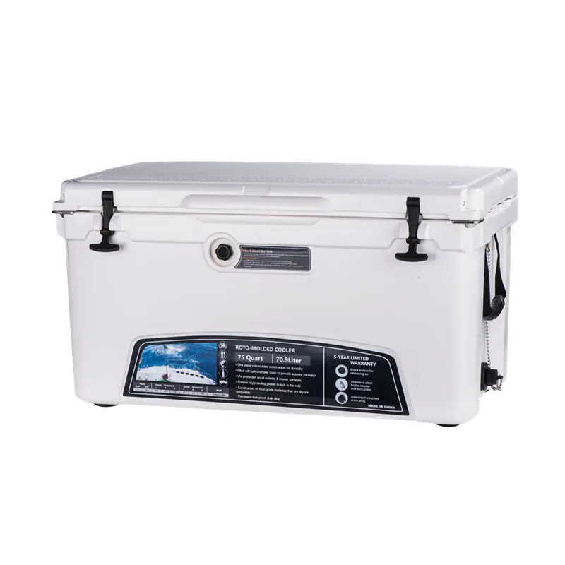 

35qt Rotomolded Fishing Cooler Box With Bottle Opener