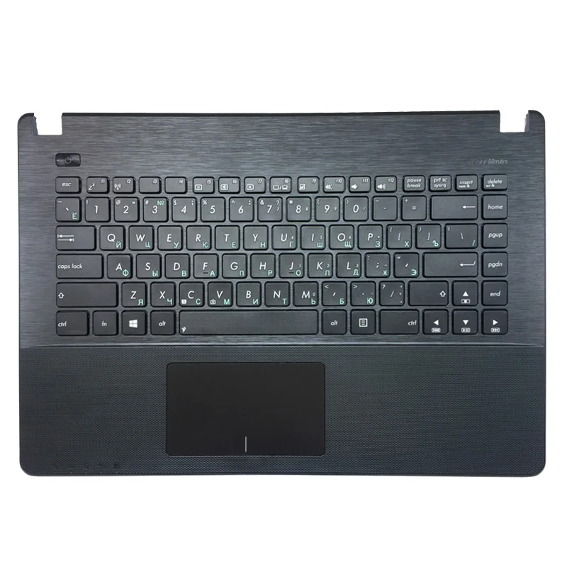 Pop Russian Laptop Keyboard for Asus X450 X450C X450CA X450CC X450CP X450L X450LA Black keyboard With Palmrest Upper Cover