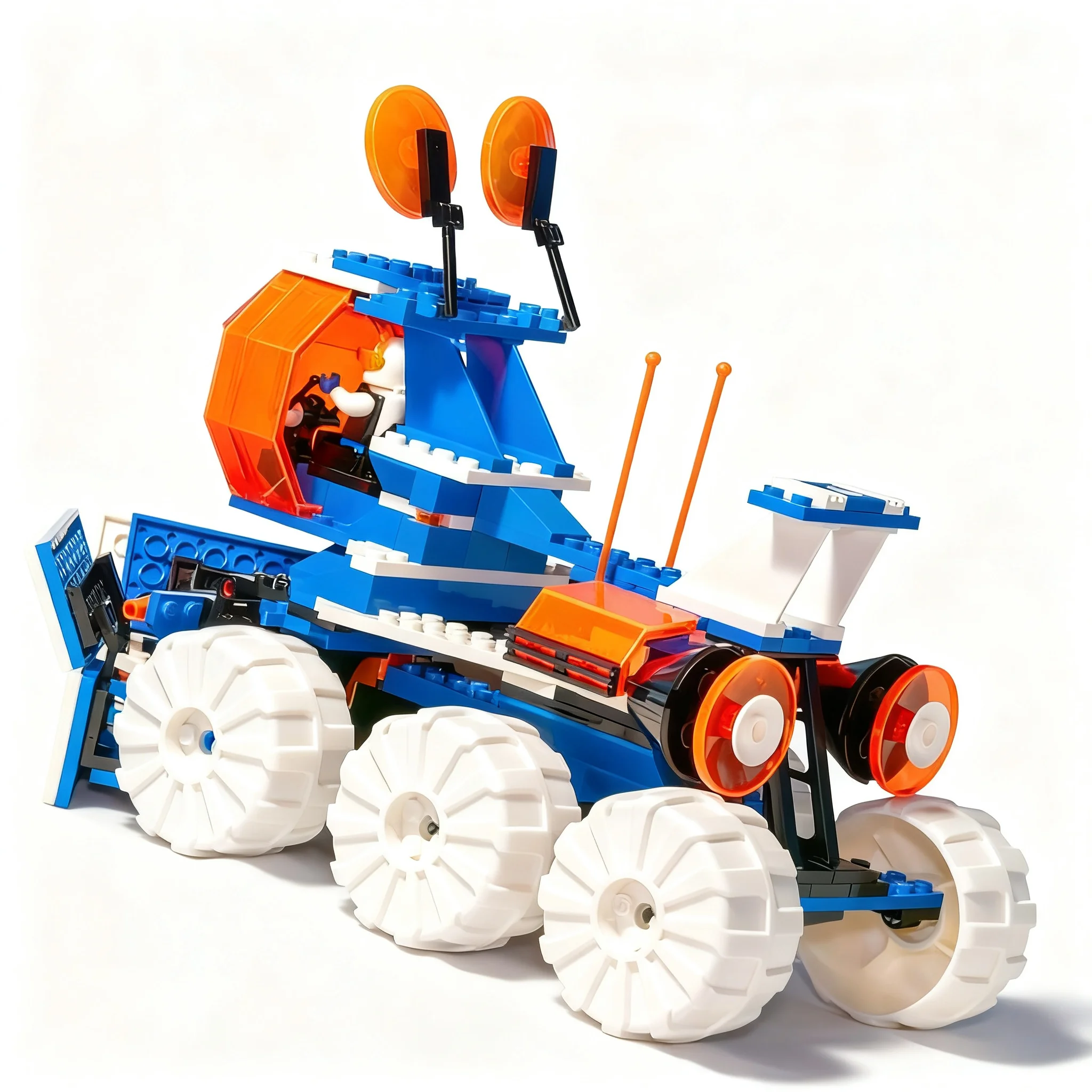 235pcs MOC Snow Snail Space Ice Planet 2002 Model Building Blocks Construction Christmas Gift Toy Craft Assemble 3D Education