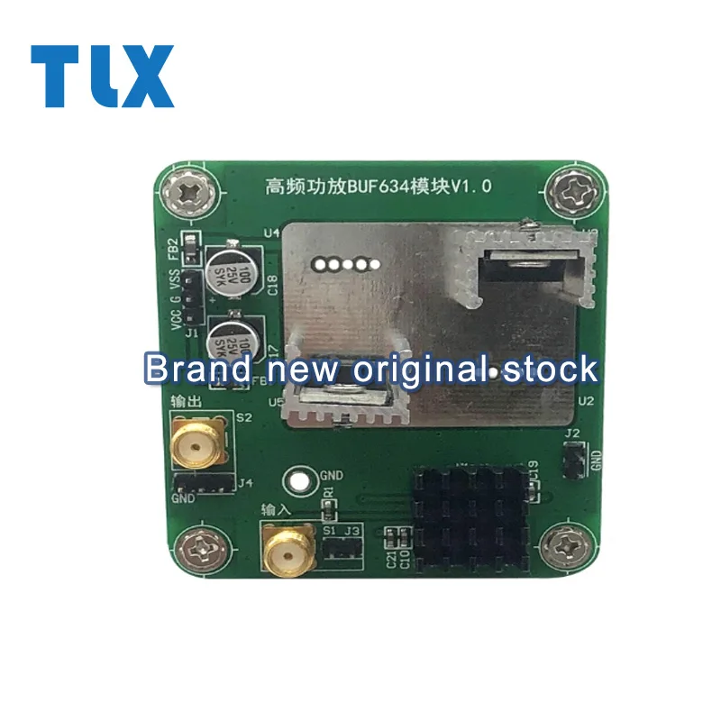 BUF634 модуль высокочастотного усилителя мощности, выход 2,5 Вт/32 В, 09, широкополосный усилитель постоянного тока