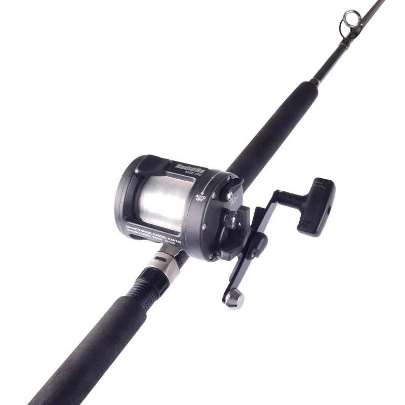 

Factory wholesale boat fishing rod reel wheel combination set 6 feet glass fiber, handle top fishing reel wheel, lake fishing