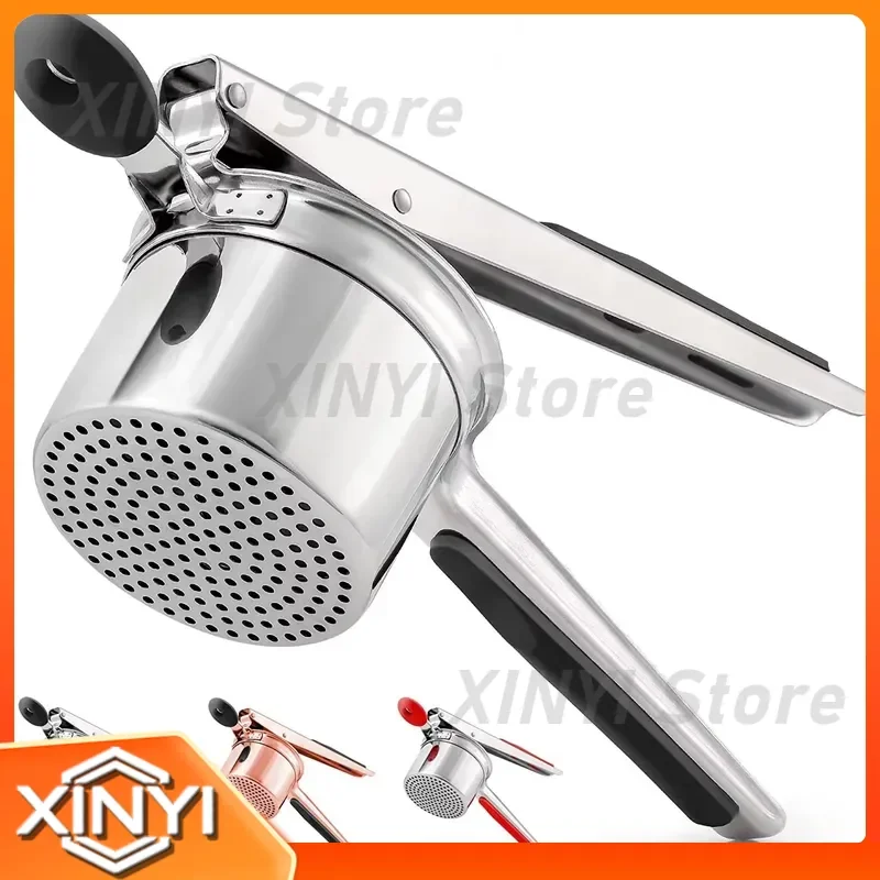 Kitchen Potato Masher and Beater Manual Press for Baby Food Maker Multifunctional Kitchen Accessories