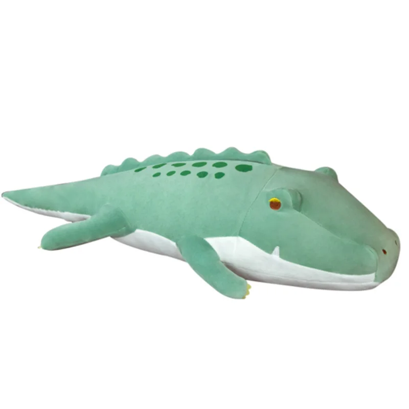 

55/65cm Lovely Crocodile Plush Toy Simulation Alligator Stuffed Animal Dolls Kawaii Creative Pillow for Children Xmas Gifts