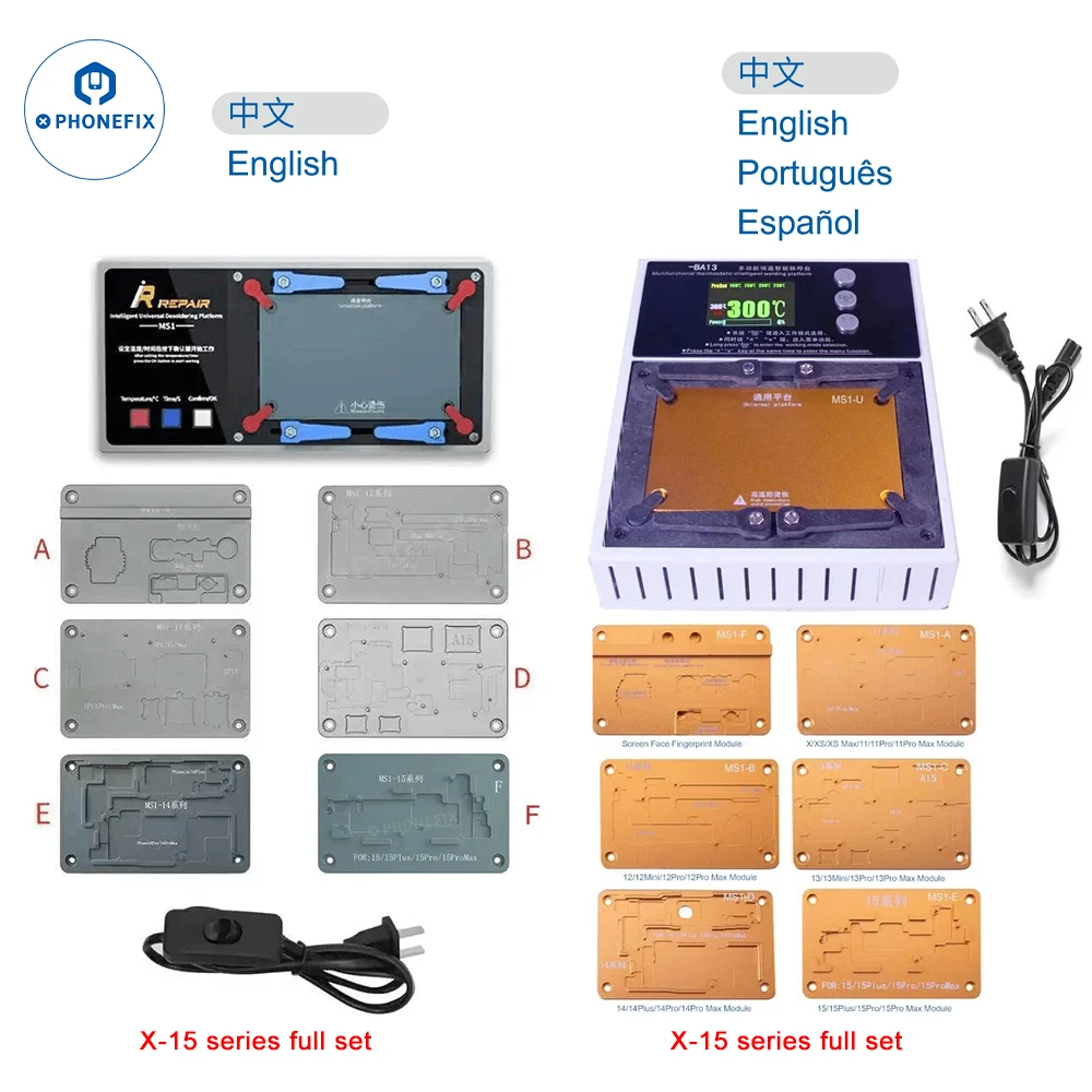 Mijing MS1/Phonefix L2024 iHeater Pro Pre-heating Separator Motherboard Desoldering Platform For iPhoneX-15PM CPU IC Disassembly