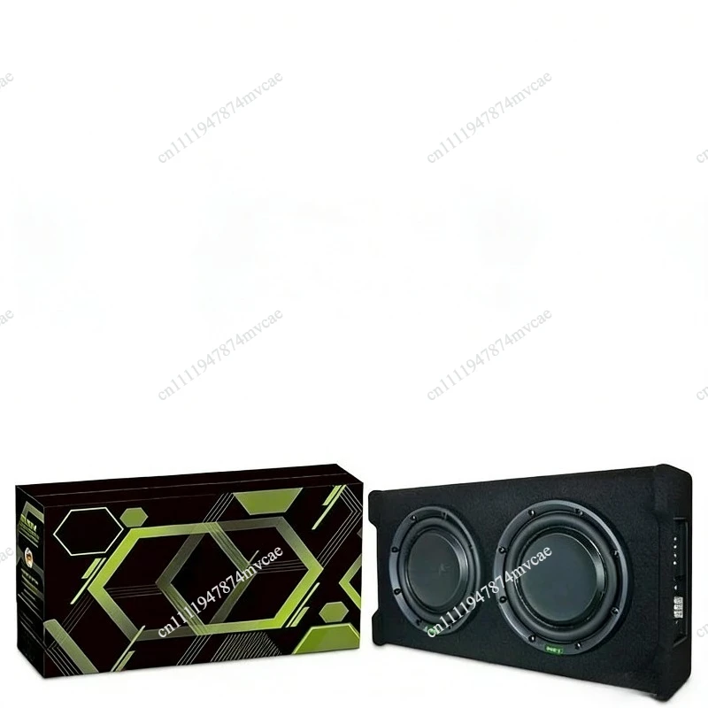 Car subwoofer high power professionally modified active trunk 10 inch car audio heavy bass double 10 speakers