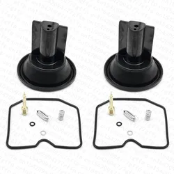 2 set Carburetor repair kit plunger diaphragm parts for Kawasaki ZZR250 EX250 EX250H GPX250 ZL250 EL250 FZ400 FZ 400 ZZR ZL 250