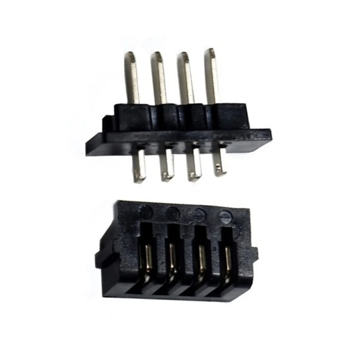 SMIEA 1Pair EBike Battery Power Discharge Connector 4Pin Male and Female Connector Battery Base/Plate Replacment for Hailong