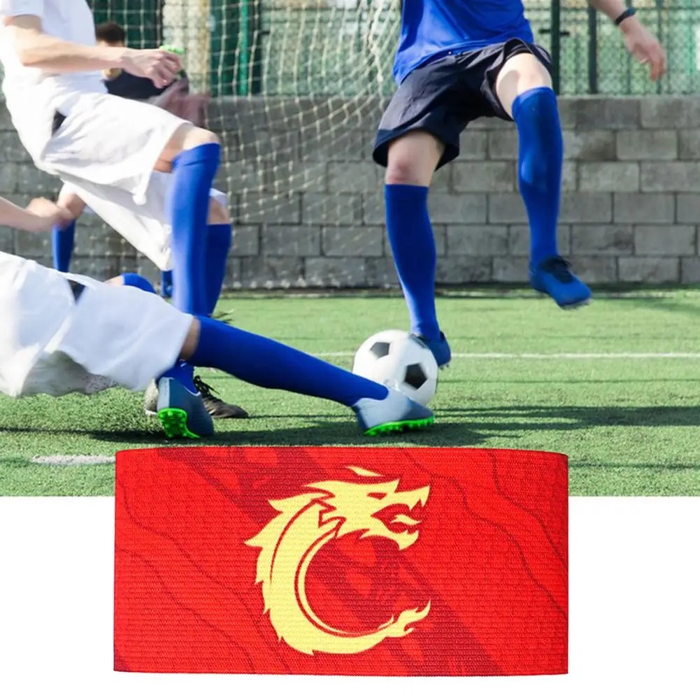 Armdikte Verstelbare Armband Elastische Antislip Voetbal Captain Armband Voor Teamtraining Outdoor Voetbalsporten