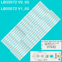 LED Backlight Strip For 55''TV LB55072 55PFF5701 55PUS6501 55PUS6561 55PUS6581 55PUS6101 55PUH6101 55PUS6401 55PUS7272