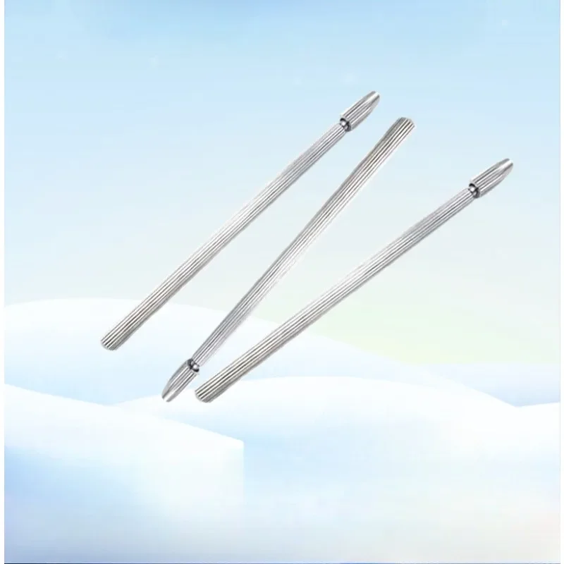 Dental Oral Pulping Needle Handle Smooth Needle-cotton Flower Needle Handle Stainless Steel Nerve Wash Pulp Handle