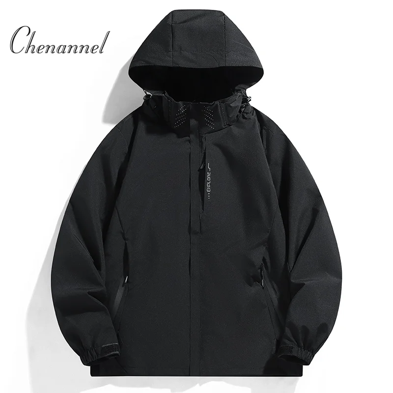 

Men's Outdoor Sports Jacket Spring New Casual Waterproof Outdoor Coat Trendy Spring Floodproof Men's Wear Comfortable Fit