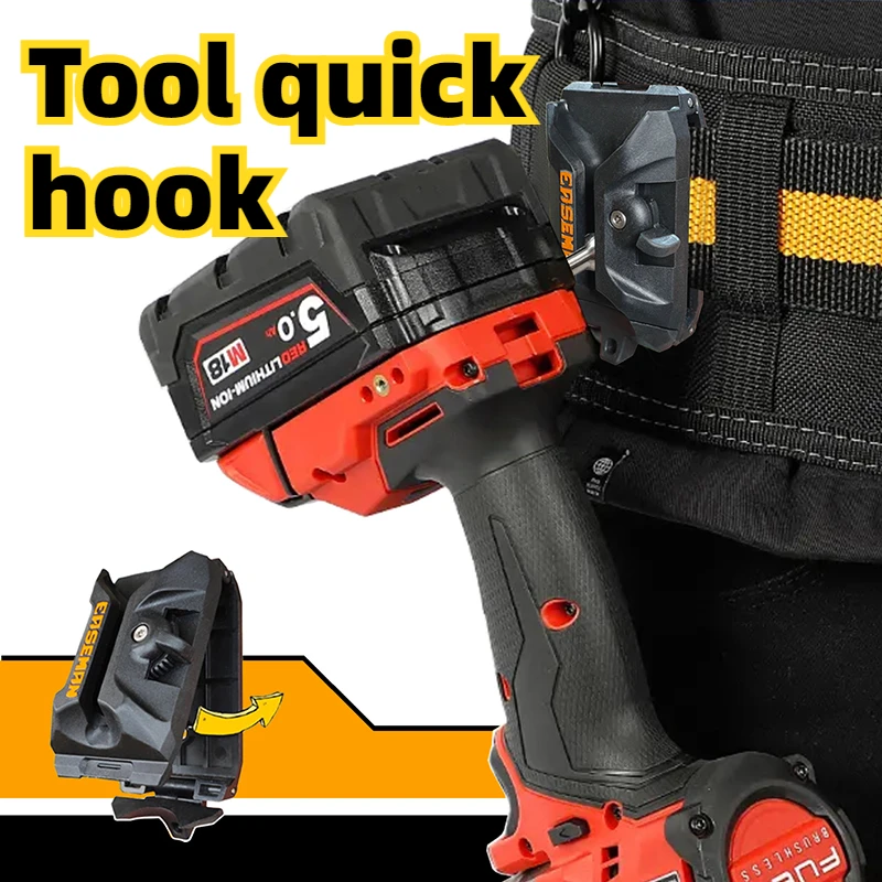 EASEMAN Electric Drill Quick Hanging Kit Portable Tool Parts Professional Waist Organizer Carpentry Tools and Accessories