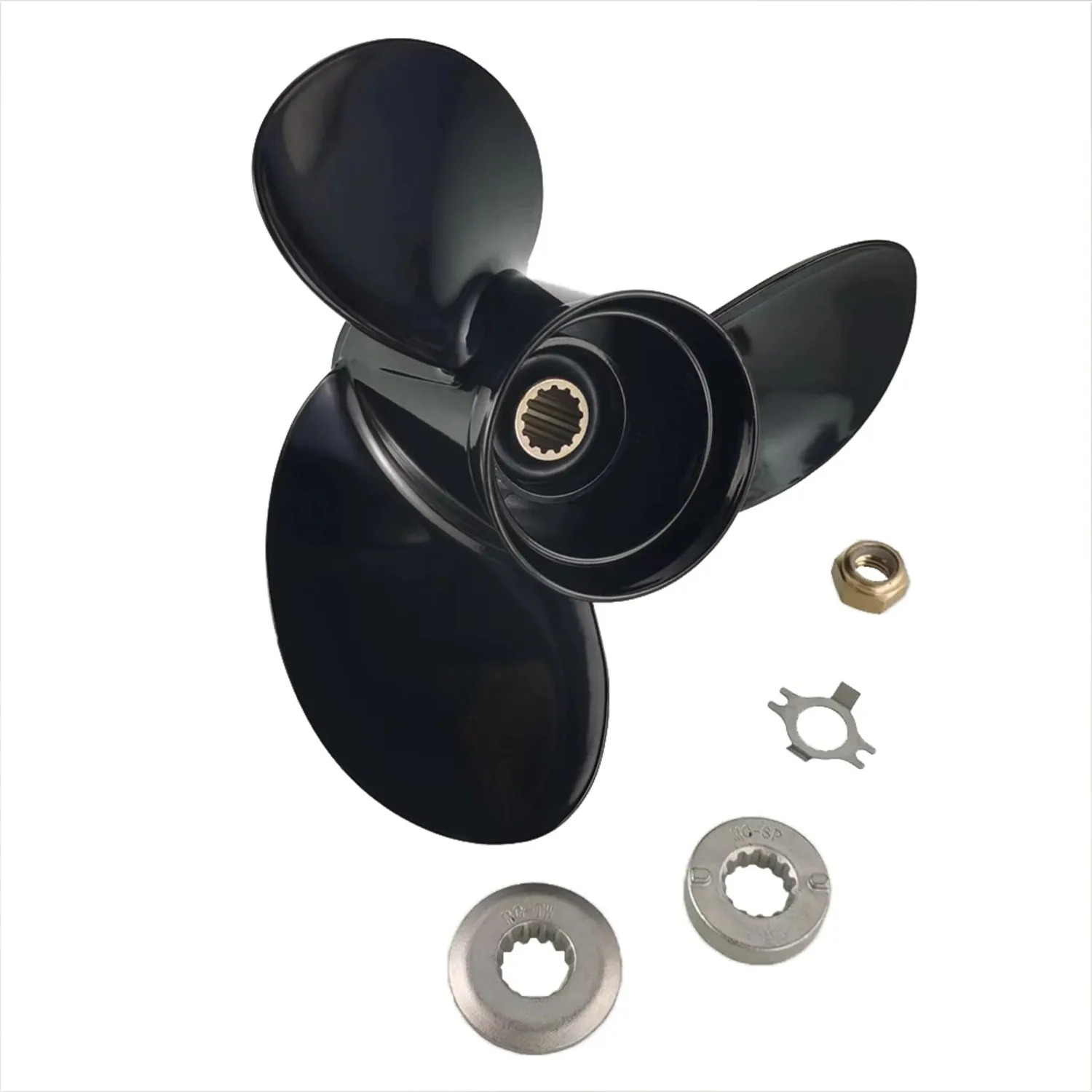Propeller 10 7/8*11 48-85632A45 for Mercury Outboard Engine 25-70HP 13 Tooth Spline Aluminum