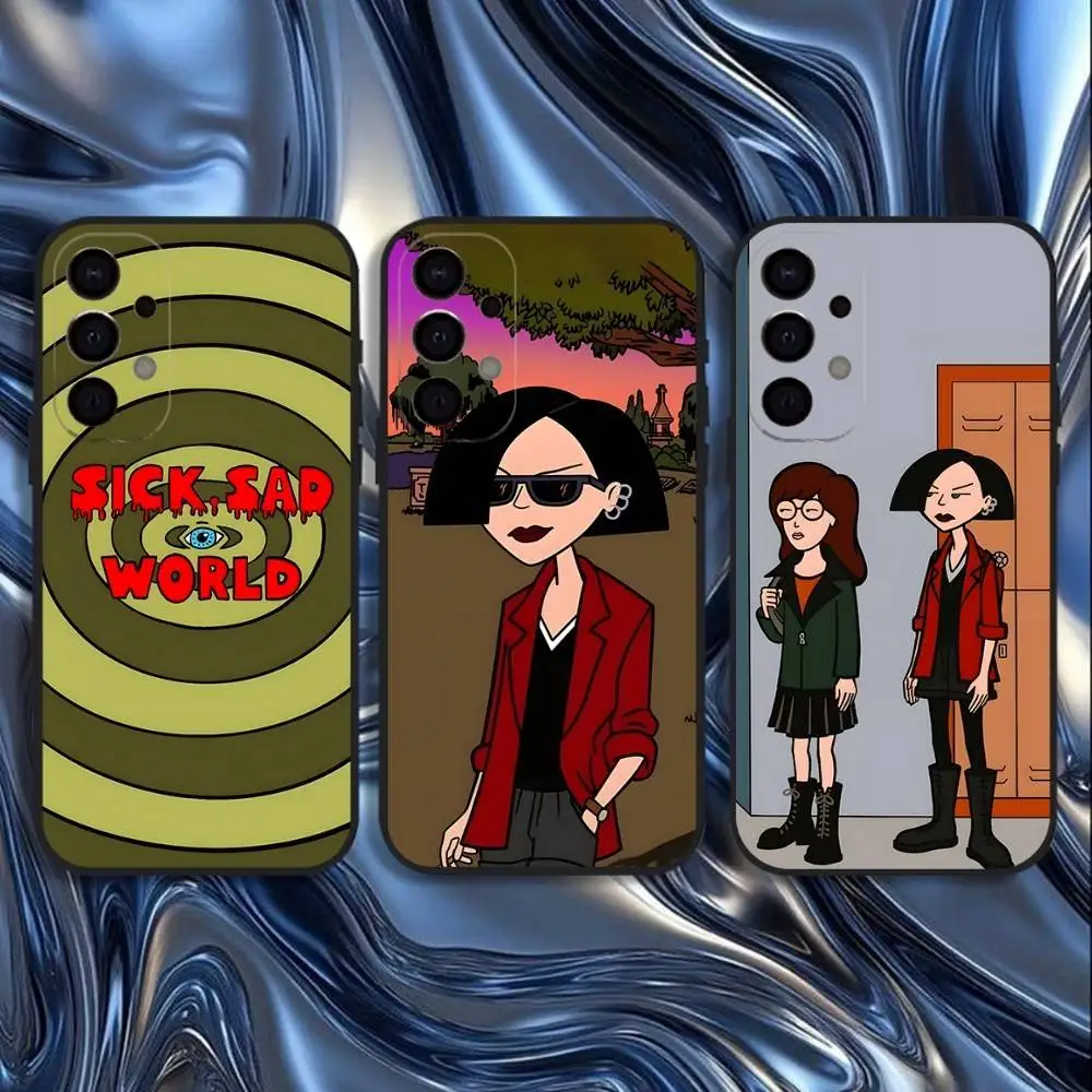 

C-Cool-D-Daria Phone Case For Samsung S25,S24,S21,S22,S23,S30,Ultra,S20,Plus,Fe,Lite,5G Black Cover