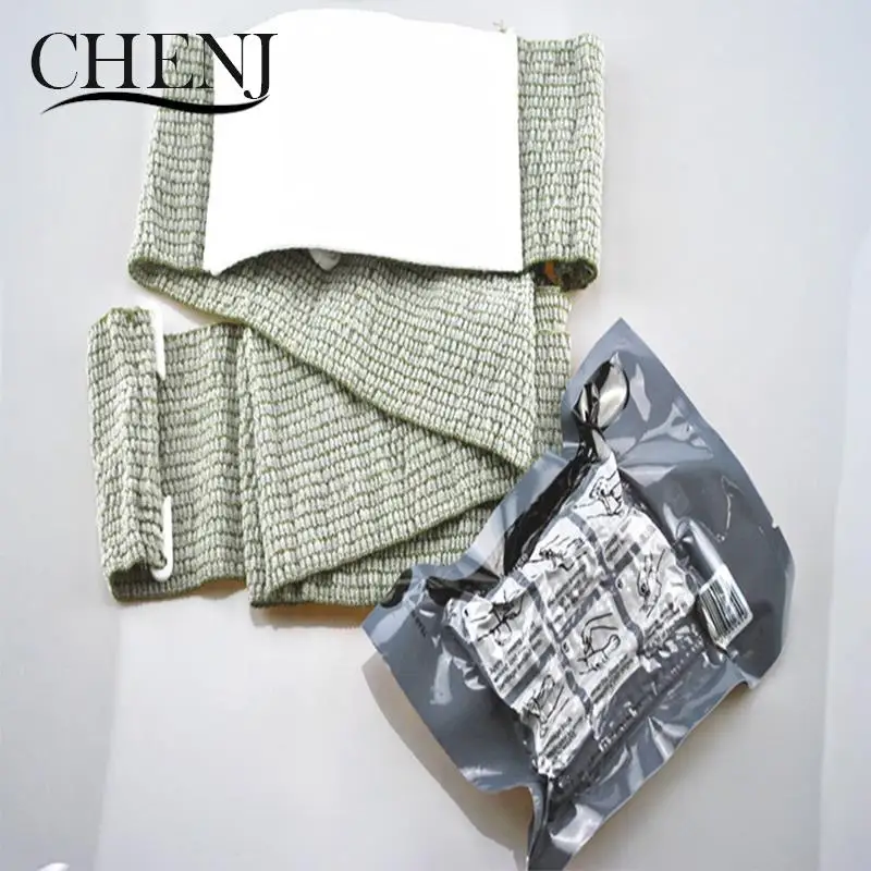 Rhino Rescue 6/8inch Israeli Bandage Wound Dressing Emergency Compression For Battle Dressing First Aid IFAK Trauma Military