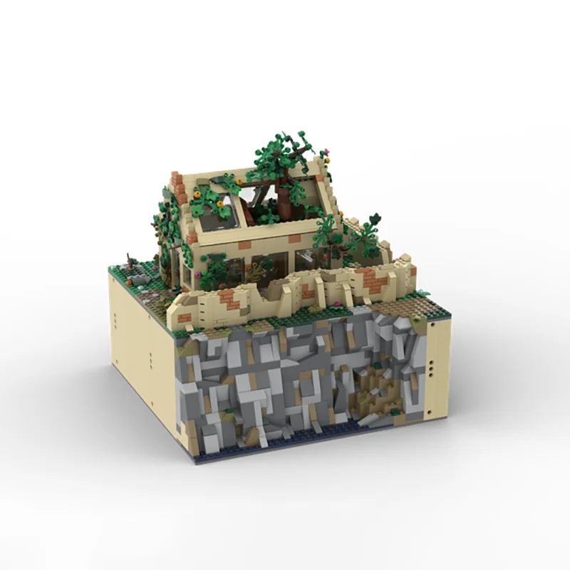 Modello di film popolare Moc Mattoni da costruzione Serre modulari Parte 2 Blocchi tecnologici modello Regali di costruzione di giocattoli fai da te di Natale