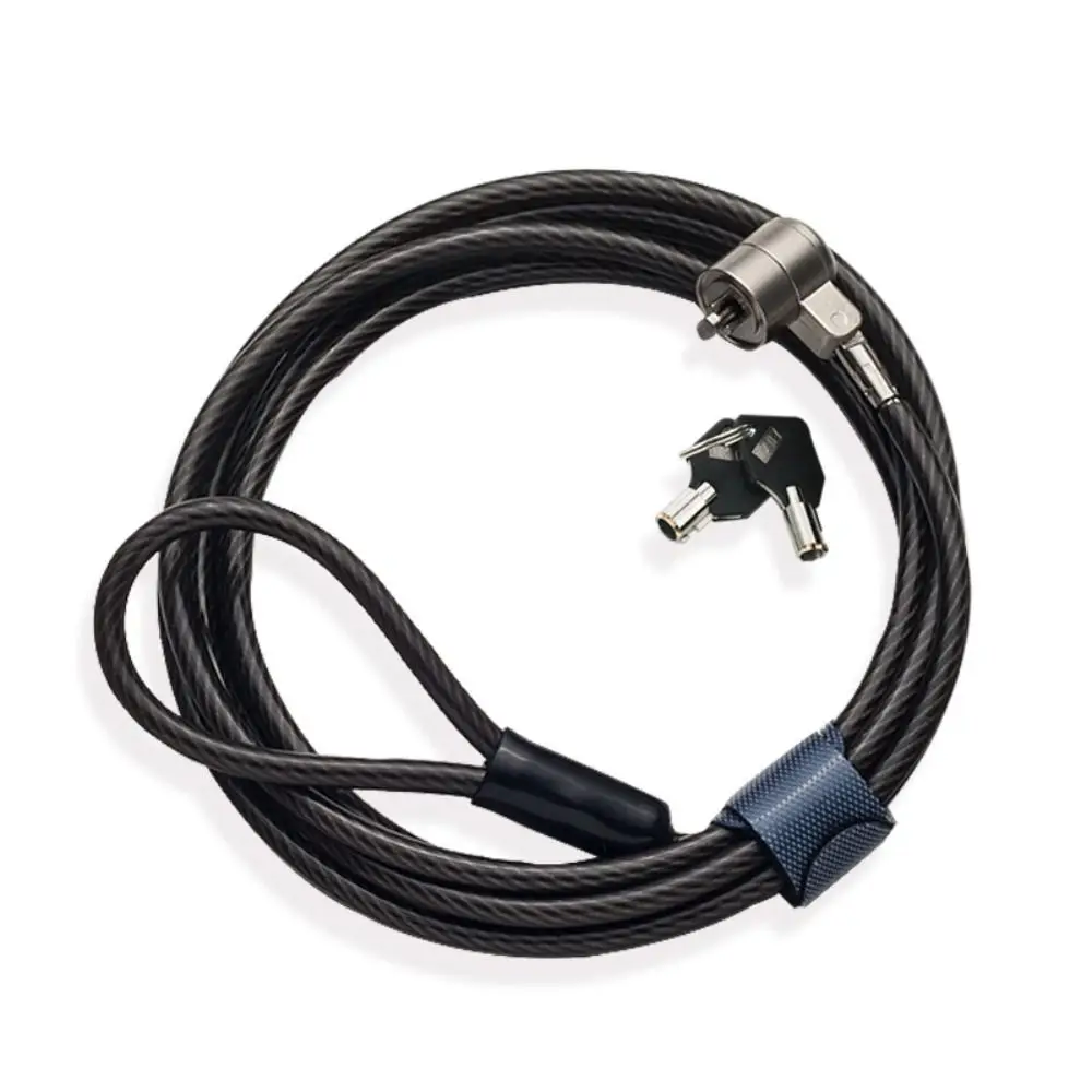 Heavy Duty Steel Lock Laptop Cable Lock T-slot Universal Fit Laptop Theft Lock Durable Anti-Theft Lock School