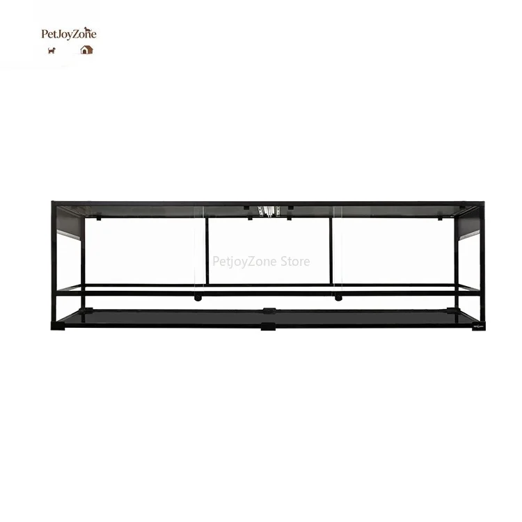 

PetJoyZone 180 Gal 681 L Knock-down Large Reptile Terrarium With Sliding Front Doors And Double Top Covers Snake Enclosures