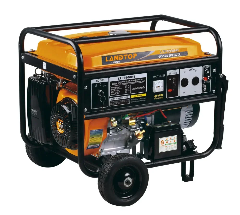 FOR 3kw 5kw 220V Gasoline Generator 3000w 50Hz Portable Electric Generator For Home