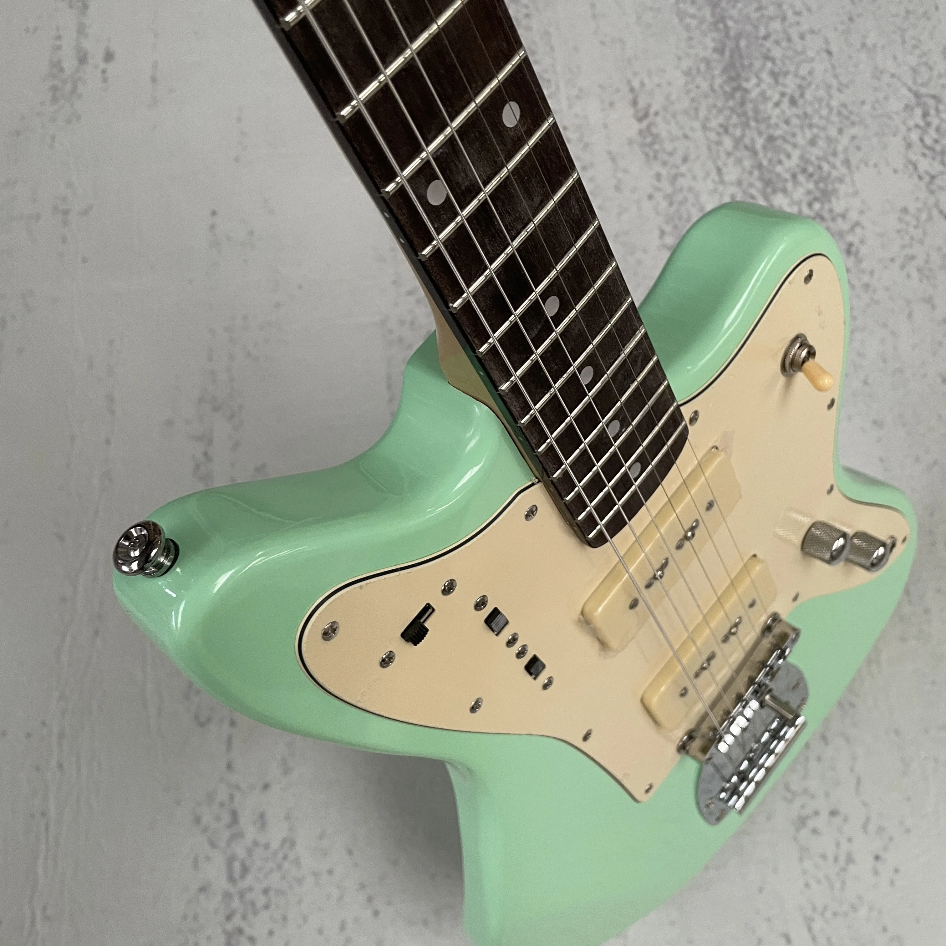 

Электрогитара Jaz Mast Custom F с хромированной фурнитурой, быстрая доставка