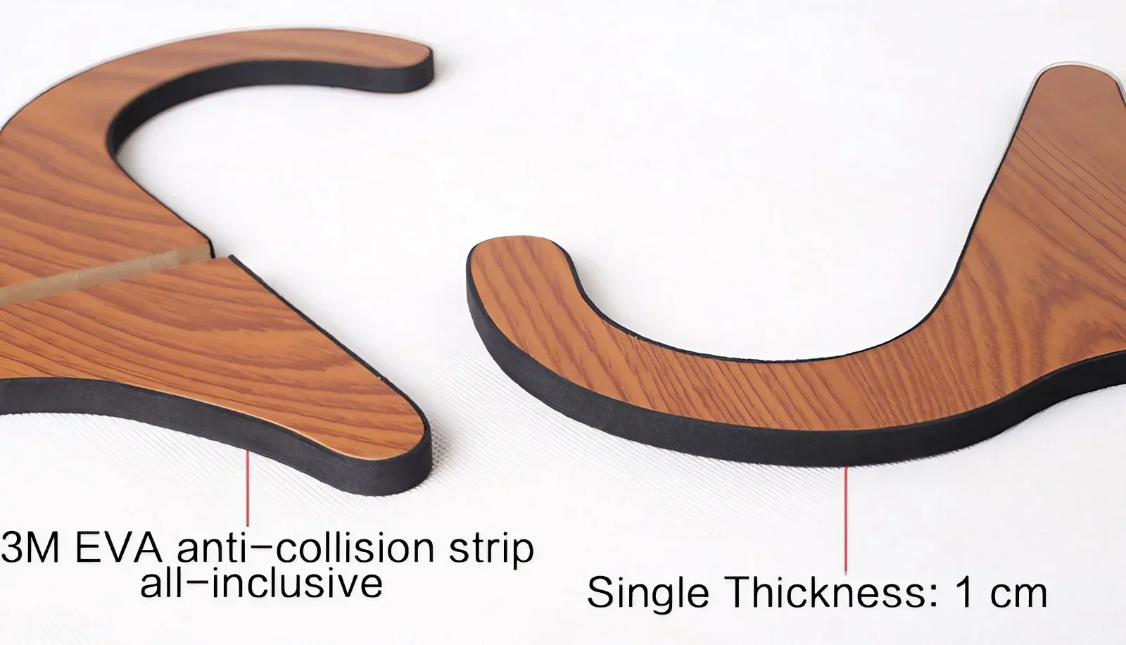 1 Paar Ukulelenständer aus Holz, verstellbarer Gitarrenhalter für Musikinstrumente, Zubehör, tragbarer Bambusständer – Detail 4