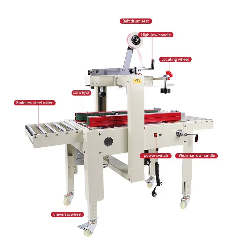 سدادة كرتونية لاصقة شبه أوتوماتيكية لصناعة المواد الغذائية الكيميائية خط تعبئة نهاية الورق لحقيبة تغليف الختم الكرتونية #3