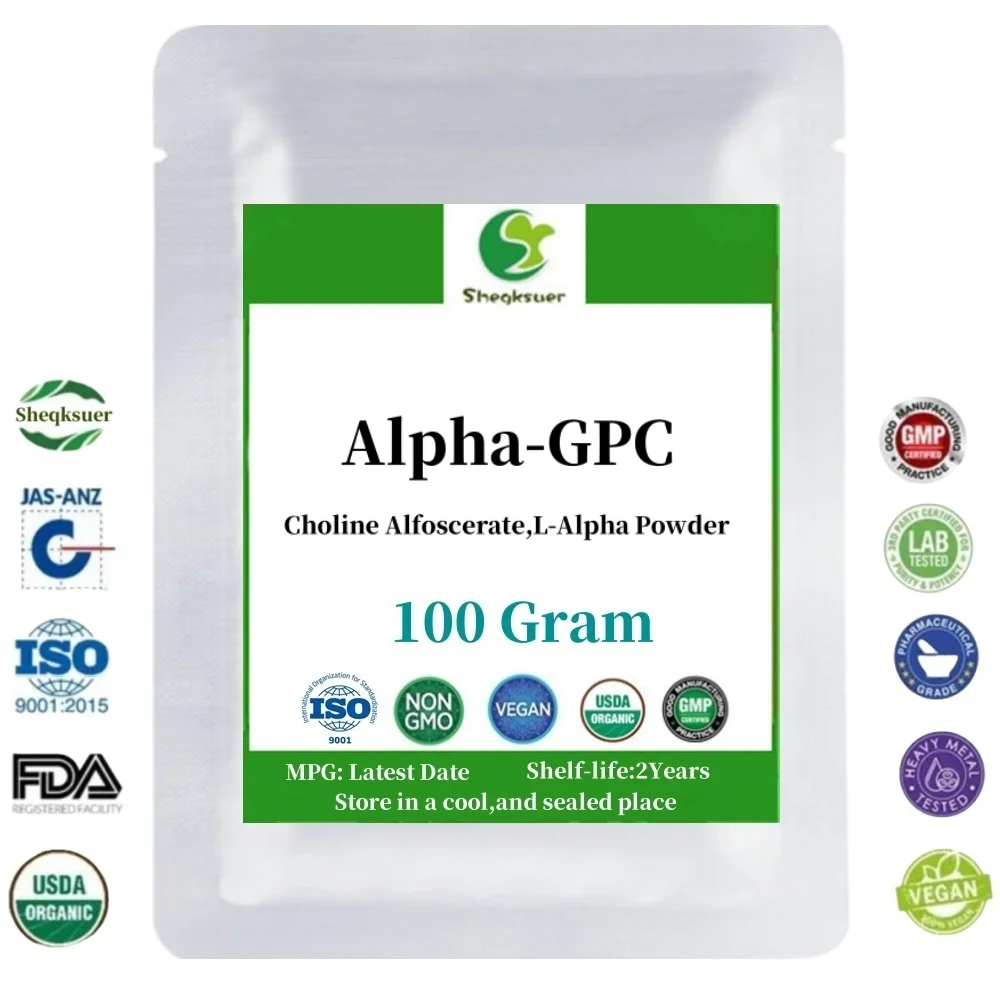 Alpha GPC,Cholined Glycophosphate,Free Shipping