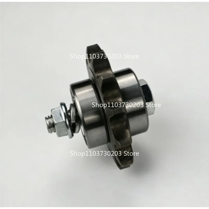 Suitable for Motorcycle Chain,Automatic Chain Tensioner With 3 Bearings420/428/520/530Chain Guide Device Replacement Spare Parts