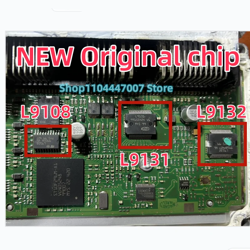 1PCS Nuevo chip original L9131 L9132 L9108 IC para la computadora del motor de inyección de Citroen Peugeot Triumph Marelli
