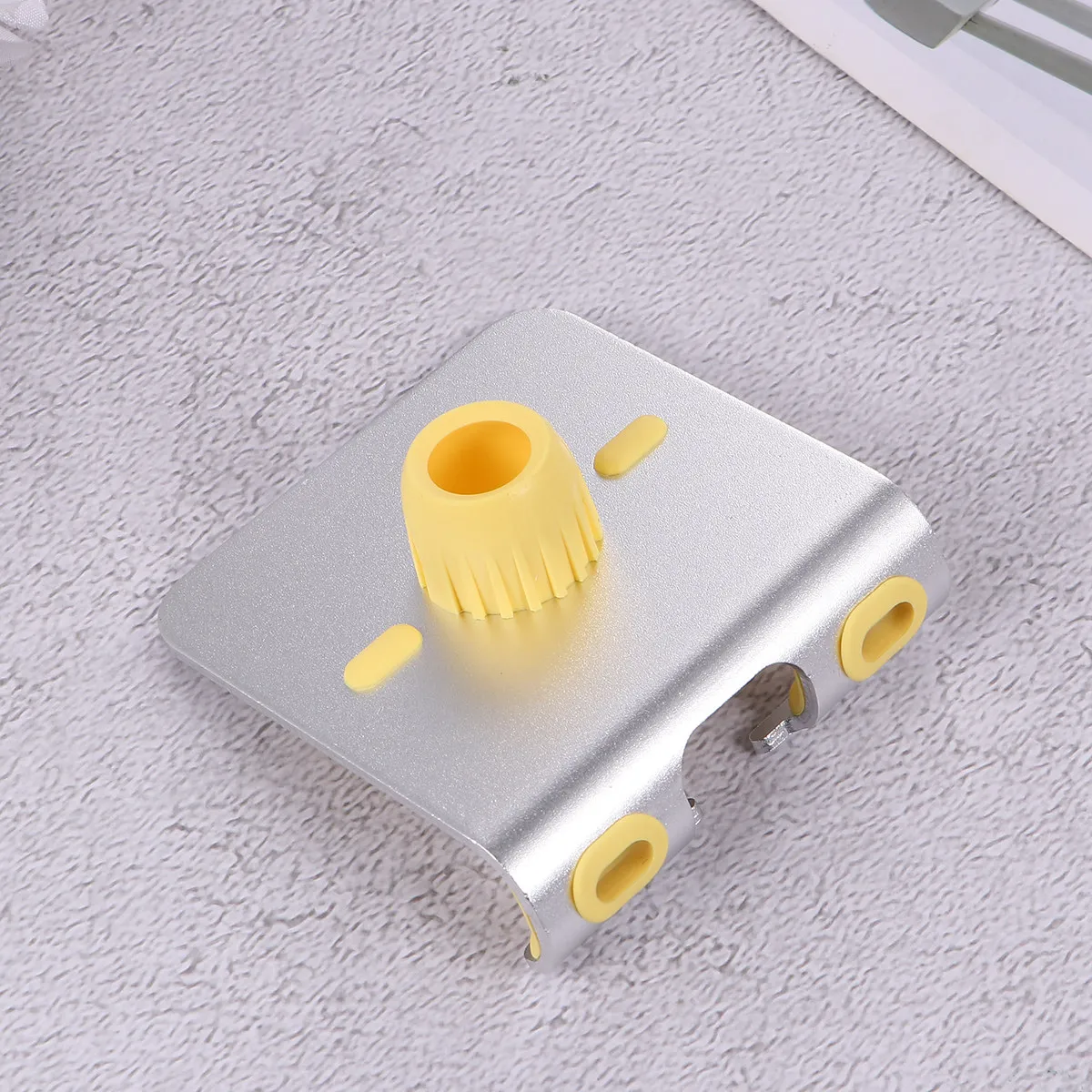 Metal Mobile Phone Wall Stand Holder Punch-Free Adhesive Anti-Skid Adjustable Angle Smart Phone Bracket for 4-12 Inch Tablet view 4