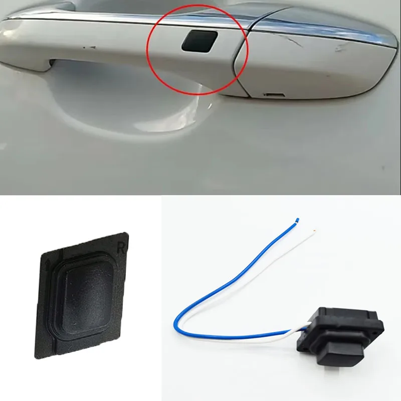 Front Door Exterior Door Handle Small Button Switch For Kia Sportage Ql 2016-2021 82651d9710 82661-d9710